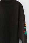 YANYAN KNITS 24 Autumn and Winter Snake Sweater YYK-YYW23-2032-ZONG Brown